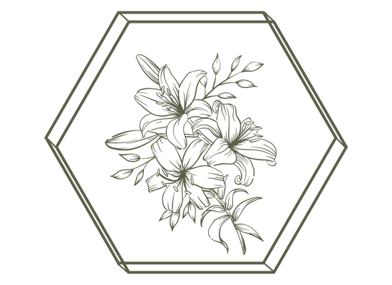 Image illustrating the "design and preserve" stage of the flower preservation process