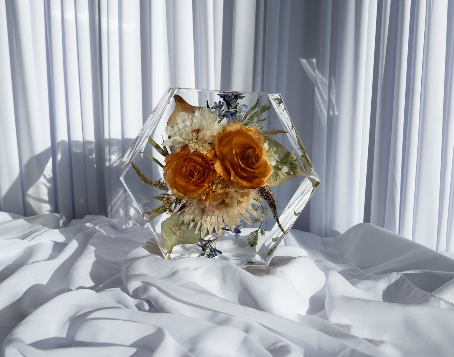 hexagon resin mold